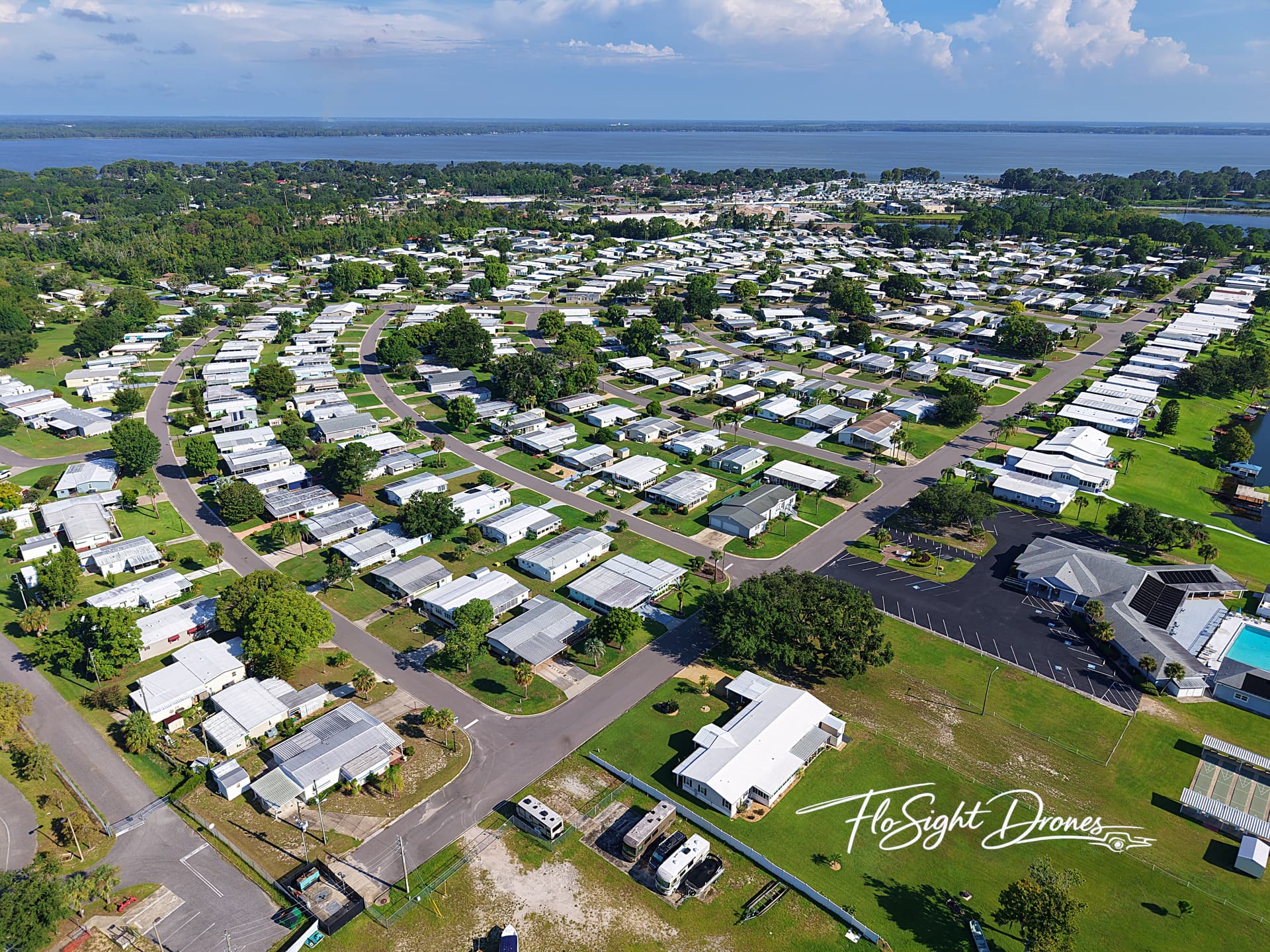 Arial View of Subdivision
